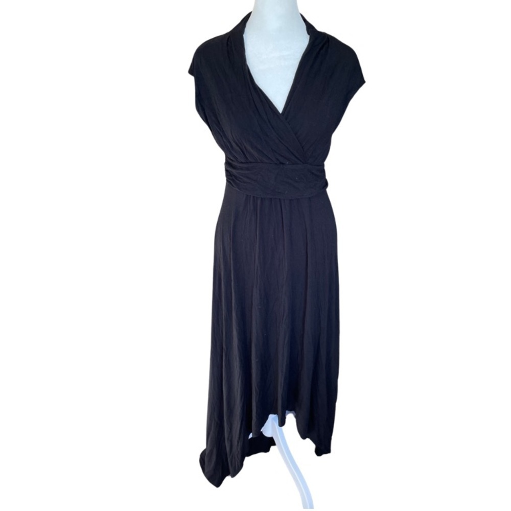 Apt. 9 high low black maxi dress M